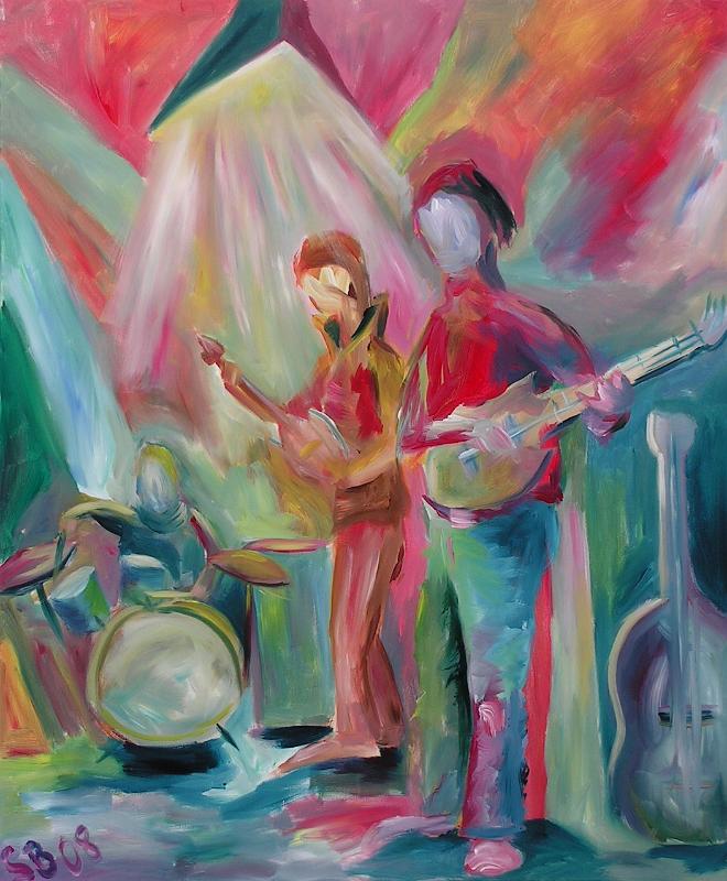 Auftritt, 2008, Acryl-Leinen, 100x120.JPG